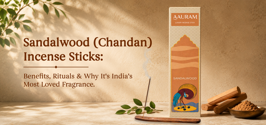 Sandalwood (Chandan) Incense Sticks: Benefits, Rituals