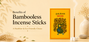 Bambooless incense sticks burning