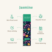 Aauram Jasmine Bloom Natural Incense Sticks