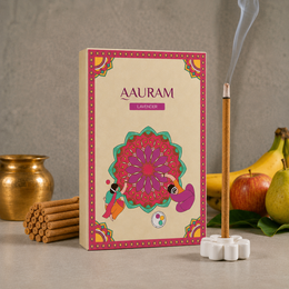 Aauram Calming Lavender Natural Bambooless Incense Sticks