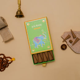 Aauram Fresh Lemongrass Natural Incense Cones