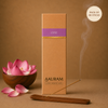 Aauram Sacred Lotus Natural Agarbatti Incense Sticks – Refill Pack (80 Sticks)