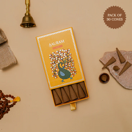 Aauram Royal Oudh Natural Incense Cones