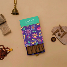 Aauram Pandanus Delight Natural Incense Cones