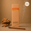 Aauram Sandalwood (चंदन) Natural Agarbatti Incense Sticks – Refill Pack (80 Sticks)