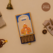 Aauram Sandalwood Bliss Natural Incense Cones