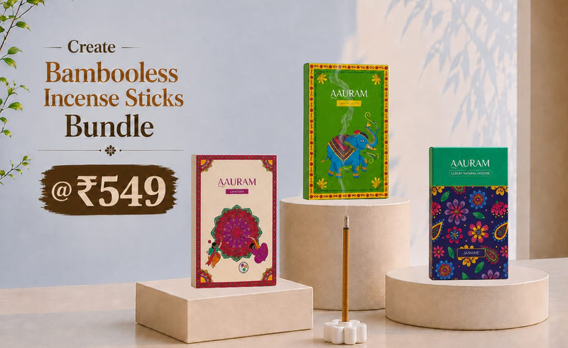 Buy any 3 Bambooless Incense Sticks @ 549