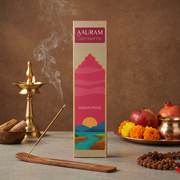 Aauram Indian Rose Natural Incense Sticks