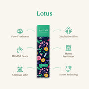 Aauram Sacred Lotus Natural Incense Sticks
