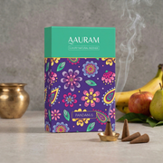 Aauram Pandanus Delight Natural Incense Cones